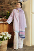 Lawn Embroidered Shirt with Printed Cotton Net Dupatta (Unstitched) - KF083