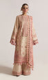 Unstitched Eid Collection Lawn Embroidered 3 piece '25 - Zaiba -KS003