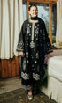 Lawn 3PC Unstitched Lawn Embroidered Shirt with Digital Printed Silk Dupatta and Embroidered Trousers - KS044