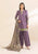 Lawn Embroidered Shirt with Printed Chiffon Dupatta (Unstitched) - KF080
