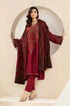 - 3pc Unstitched Lawn Embroidered Shirt with Digital Printed Dupatta and Trouser - KF1501
