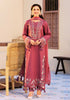 3PC Lawn Embroidered Shirt with Embroidered Chiffon Dupatta (Unstitched) - KF078