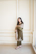 - 3PC Unstitched Dhanak Embroidered Shirt with Marina Dhanak Shawl - KW1112
