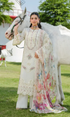 Lawn 3 Piece Unstitched Embroidered Chikn kari Suit Unstitched - Sasha - KS1113