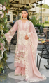 Unstitched Embroidered Lawn 3 Piece Chikn kari Suit Embroidered Dupatta - OH MY ROSE - KS1120