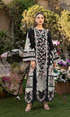 Lawn Embroidered Festive Eid Collection 3 piece (Unstitched) Embroidered Dupatta (RTW) - MAHJABEEN - KS1138