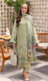 Embroidered Lawn Suits Unstitched 3 Piece Unstitched - Areha- KS024