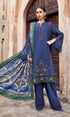 3 Piece Unstitched Printed Dhanak Suit - KW111-A
