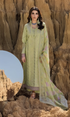 Embroidered Lawn Chikn kari Suit Unstitched 3 Piece Unstitched - Rania - KS1104