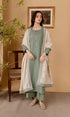 Unstitched Dhanak 3 Piece Luxury Embroidered Dhanak Shawl - KW117